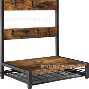 Wooden Coffee Capsule Storage Rack 3 Tier With Mug Hanger And Drawer For <b>Kitchen</b> Counter Use - Product Image 5