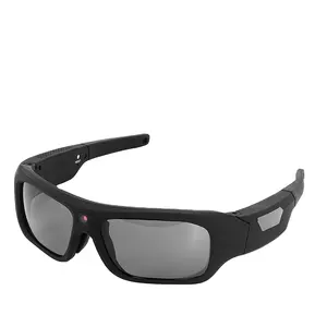 Al Aire Libre 1080P HD Cámara Deportes Gafas de sol Hombres Mujeres Video Recorder Videocámara Gafas de sol