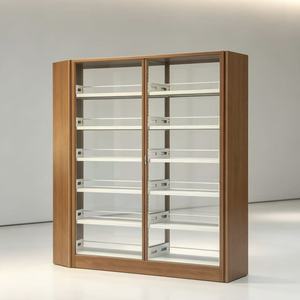 Estanterías Ajustables para Biblioteca, Librerías, Exhibidores, Estanterías Metálicas, de Doble Cara - Product Image 1