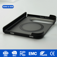 Coque de téléphone transparente durable pour iPhone Duo, résistante aux rayures, anti-jaunissement, personnalisation OEM