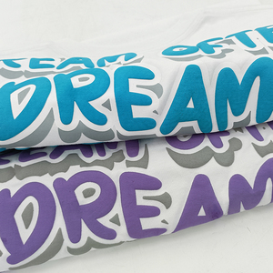 Chine vente en gros 100% coton t-shirt personnalisé 3D bouffant impression logo unisexe à manches courtes hommes grande taille impression t-shirts - Product Image 1