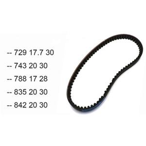 Correa de Transmisión para Motocicleta y Scooter 669 729 799 743 788 835 842 para GY6 <span class=keywords><strong>50cc</strong></span> 150cc 139qmb 1p39qmb 147qmd 152qmi 157amj - Product Image 2