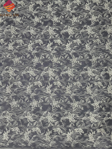 Tela de Encaje Francés con Lentejuelas Plateadas y Purpurina para Vestido de Novia, Tul Brillante, Encaje Chantilly Nupcial - Product Image 3