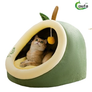 <span class=keywords><strong>Casa</strong></span> Plegable para Mascotas, Desmontable y Lavable, <span class=keywords><strong>Cueva</strong></span> para Gatos, Sofá Cama para Perros Extra Pequeños y Gatos Pequeños y Medianos - Product Image 5