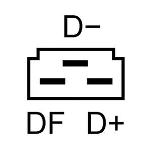 Alternatore compatibile con SKODA 105,120 1.2 120 LS Benzina (KW: 43, CV: 58) dal 08-1976 al 12-1990 KUHNER 30138R NUOVO - Product Image 3