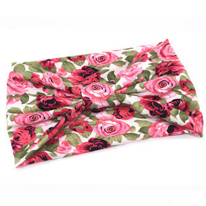 Diadema deportiva a <span class=keywords><strong>rayas</strong></span> bohemias, accesorio elástico grande para el cabello de playa atlética para Yoga, correr, uso en el gimnasio - Product Image 3