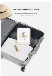 Maleta de Viaje con Ruedas Giratorias, Personalizable con Logotipo, Premium, Ligera, Resistente, Fabricada en Aluminio y Magnesio, con Diseño en V - Product Image 5