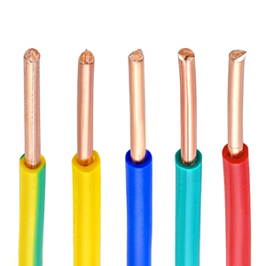 Tek çekirdekli PVC bakır kablolama elektrik teli kablo 1.5mm 2.5mm 4mm 6mm 10mm BV/BVR için konut İnşaatı - Product Image 4