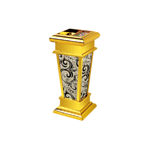 Trésor <span class=keywords><strong>royal</strong></span> Diamant Poubelle Hôtel Bâtiment d'Affaires Entrée Poubelle Sol Cendrier Baril Poubelle Hall Cendrier - Product Image 3