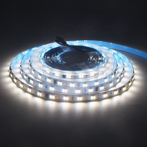Giá tốt rgbww RGBW rgbcct 2700K + 6500K Flex SMD5050 kỹ thuật số LED Strip DC24V 23 wát/mét 60LEDs/M LED tuyến tính dải ánh sáng - Product Image 5