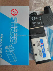 วาล์วนิวแมติกโซลินอยด์แบบเดี่ยว <span class=keywords><strong>SHAKO</strong></span> PU520-03S PU520-02S 5/2 ทาง ขนาด 1/4 นิ้ว พร้อมวาล์วควบคุมลมแบบไพล็อต - Product Image 5
