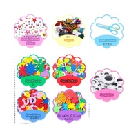 Cajas de Colores Personalizables, Servicio FBA, Venta al por Mayor, Juegos de Juguetes de Plástico Hechos a Mano para Niños, Manualidades, Biblioteca, Surtidos