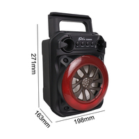 nouveau Mini haut-parleur de haute qualité BT Audio élégant Portable Blue Tooth TWS colonne musique Center Subwoofer basse