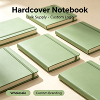 Carnet à couverture rigide de haute qualité SK, format A5, pages lignées, couverture en PU, bande élastique, journal minimaliste, écriture fluide, papeterie cadeau