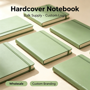 SK Hardcover <b>Notebook</b> A5 Size Lined Pages PU Cover Elastic Band Minimal <b>Journal</b> Smooth Writing - Product Image 3