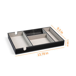 Organisateur de bureau, plateau de rangement carré pliable pour articles divers - Product Image 2