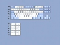 XINMENG Three-PIN Dual-PIN PBT Material Keycaps for Mechanical Keyboards OEM Height Compatible with 61/87/104 Keys China