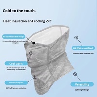 Cache-tête multifonctionnel personnalisable pour activités de plein air : protection solaire, masque anti-vent, couvre-chef pour le cyclisme, masque de pêche, bandana, cache-cou
