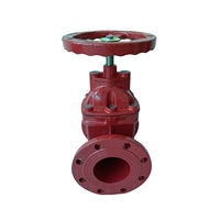 Vanne coupe-flamme manuelle pour colonne d'incendie et isolation principale des sprinklers – Vente en gros, commande en vrac, approvisionnement direct usine