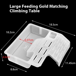 Sıcak satış çevre dostu PVC malzeme şeffaf ve nefes sağlam sürüngen teraryum - Product Image 3