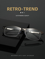 Lunettes de lecture progressives bifocales anti-lumière bleue photochromiques à double éclairage pour hommes, idéales pour la vision de près et de loin – Nouveauté en gros