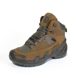 TSB08 Brown Camouflage Outdoor Waterproof <b>Hiking</b> <b>Boot</b> Suede Brown All Seasons Trekking Shoe - Product Image 2