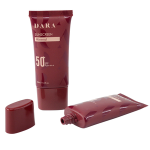 Rỗng Tùy Chỉnh 30Ml 40Ml 50Ml 100Ml Mỹ Phẩm Hình Bầu Dục Ống Nhựa Bao Bì Siêu Hình Bầu Dục Ống Kem Chống Nắng Kem Bao Bì Lotion Ống - Product Image 6