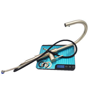 2023 تصميم جديد 360 درجة دوران المطبخ صنبور صنبور مياه للمطبخ بمقبض واحد بالوعة خلاط صنابير هدم البخاخ صنبور المطبخ - Product Image 5