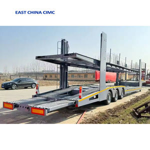 फैक्ट्री की कीमत 3 एक्सल्स डबल डेक 10 यूनिट कार परिवहन/कैरियर अर्ध ट्रेलर - Product Image 3
