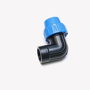 Raccords de tuyauterie HDPE PN16, raccords en T, raccords de compression HDPE pour l'irrigation agricole, pour système d'eau - Product Image 3