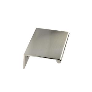 <span class=keywords><strong>Quincaillerie</strong></span> de <span class=keywords><strong>meuble</strong></span> d'armoire de cuisine à <span class=keywords><strong>montage</strong></span> arrière, Nickel brossé commode de chambre à coucher poignées de traction de bord de doigt - Product Image 2