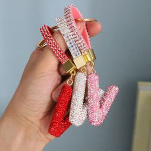 Nouvelle Collection 2025 : Porte-clés Lettre Anglaise DIY en Cristal Coloré, Strass Diamant Complet, pour Voiture et Jouet - Product Image 3