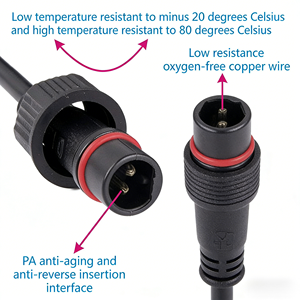Luz solar de 5m, reflector para exteriores, luz de calle, especial a prueba de agua, cable de extensión de 15 metros, 10 cables de extensión de 20 metros - Product Image 5
