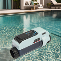 Système d'Électrolyseur au Sel de Haute Qualité pour Piscines avec Contrôle Wi-Fi via Application, Accessoires et Outils pour Piscine à Eau Salée