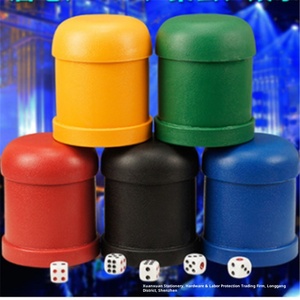 Nhà máy hiện đại thân thiện với môi nhựa <span class=keywords><strong>Dice</strong></span> Set Bar KTV sàng màu ném Món quà sáng tạo bán buôn - Product Image 4