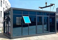 Maison conteneur à déploiement rapide de 20 pieds, anti-sismique, modulaire, préfabriquée, pour logement temporaire en Amérique centrale et du Sud
