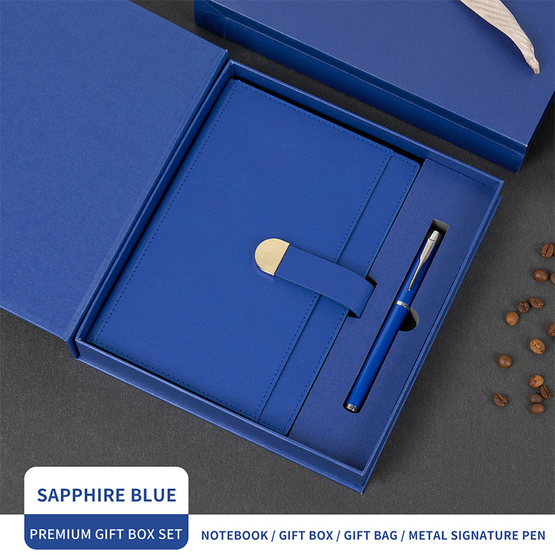 Blue gift box set