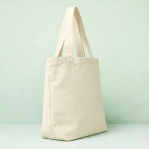 Customized Cotton Canvas Beach <b>Bag</b> with <b>Zipper</b> Closure Personalized logo Eco Friendly Reusable Handled <b>Shopping</b> <b>Bag</b> - Product Image 5
