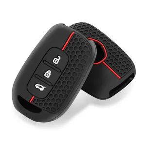 <span class=keywords><strong>Housse</strong></span> de clé de voiture en silicone pour <span class=keywords><strong>Dacia</strong></span> Logan <span class=keywords><strong>2019</strong></span> pour Renault TWingo 3 <span class=keywords><strong>Duster</strong></span> Captur Logan Laguna Scenic - Product Image 1