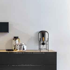 Đèn Bàn Led Màu Hổ Phách Abajur, Bốn Chân, Cạnh Giường Ngủ, Phong Cách Bắc Âu, Bán Sỉ, Quảng Đông - Product Image 5