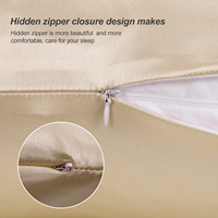 Meilleure qualité 19mm 6A Grade la taie d'oreiller de luxe super douce 100% en soie véritable la plus confortable
