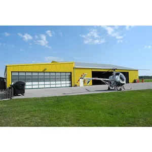 Workshop hangar warehouse storage shed/garage/hangar steel structure warehouse garage