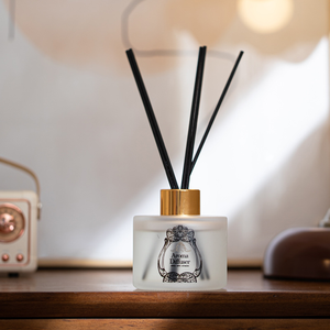 Diffuseur de parfum de luxe pour la maison, 100 ml, design créatif, bouteille en verre pour huiles essentielles, bâtonnets parfumés, <span class=keywords><strong>d</strong></span>écoration pour mariage, hôtel, maison - Product Image 3