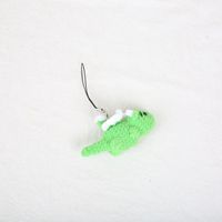 Porte-clés Amigurumi Dinosaures au Crochet, Porte-clés Faits Main, Amigurumis en Gros, Tricot Dinosaure Dragon