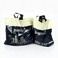 Bolsa de Plástico LDPE con Asa Suave Reciclable al por Mayor, Bolsa de Compras Ecológica con Logotipo Personalizado