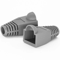 Cat5/6/7/8 RJ45-Steckverbinderabdeckung ABS-Gummistiefel Schutzhülle abdeckung Kofferraum Rj45-Stecker Gummi