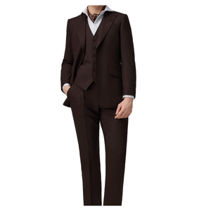 Aangepaste Kleur Maat Heren Pak Formele Slim Fit Of Losse Op Maat Trouwpak Advocaat Kantoor Bank Uniform Voor Mannen - Product Image 4