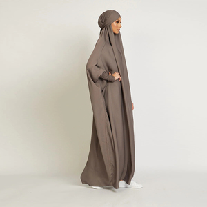 <span class=keywords><strong>Abaya</strong></span> de prière musulmane avec hijab Vêtements islamiques Jilbab Robe musulmane en gros Long Jilbab Modeste Khimar Hijab <span class=keywords><strong>Abaya</strong></span> - Product Image 3