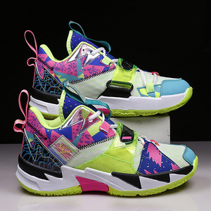 Chaussures de sport d'extérieur antidérapantes à lacets, haute qualité, pour hommes, chaussures de marche, chaussures de basket-ball de créateur chinois, en promotion - Product Image 3