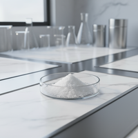 Poudre d'acide citrique anhydre de haute pureté, additif alimentaire certifié ISO, MOQ 25 kg pour l'application dans la transformation des aliments et des boissons